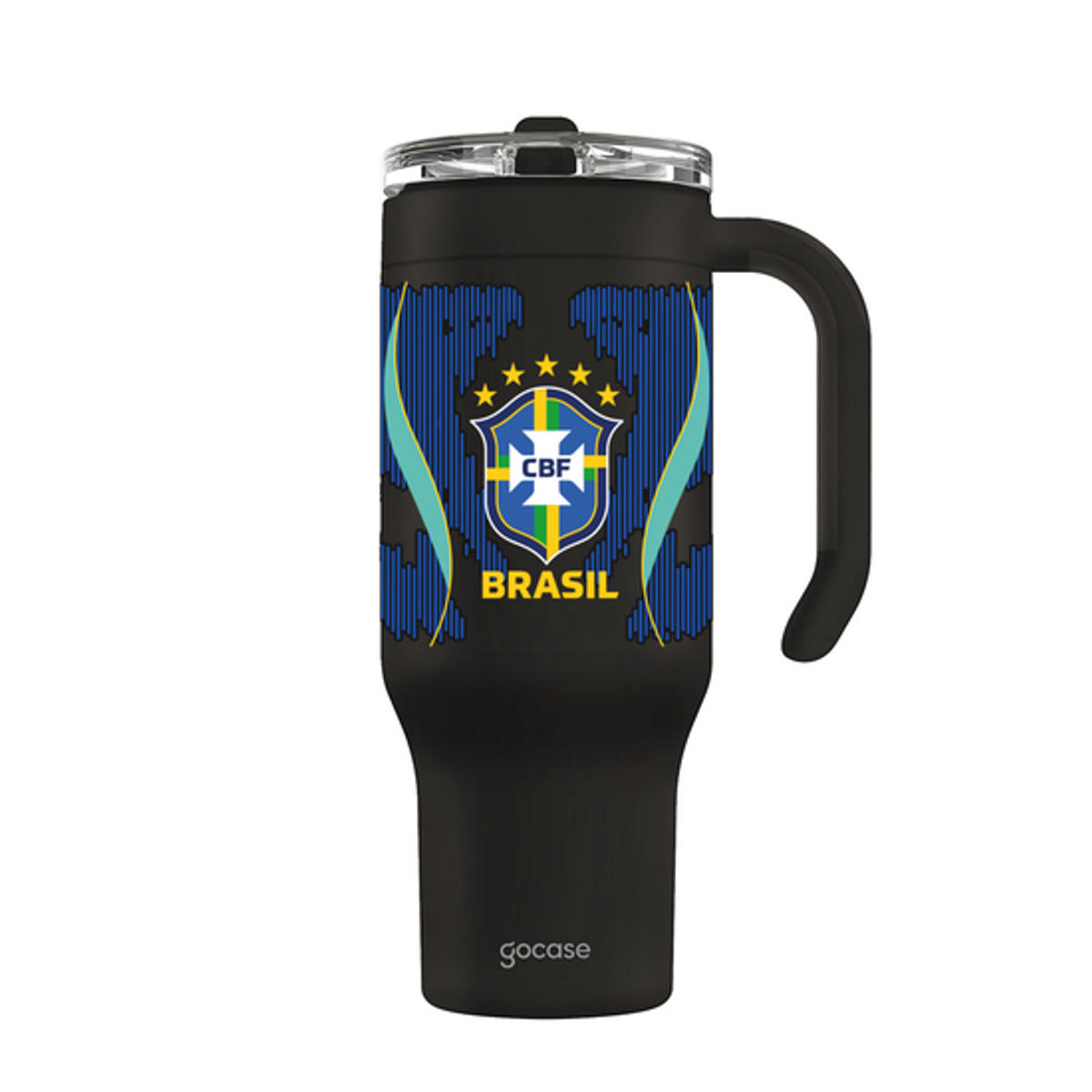 Copo Térmico Life CBF 880ml — Uniforme 2 (Escudo)