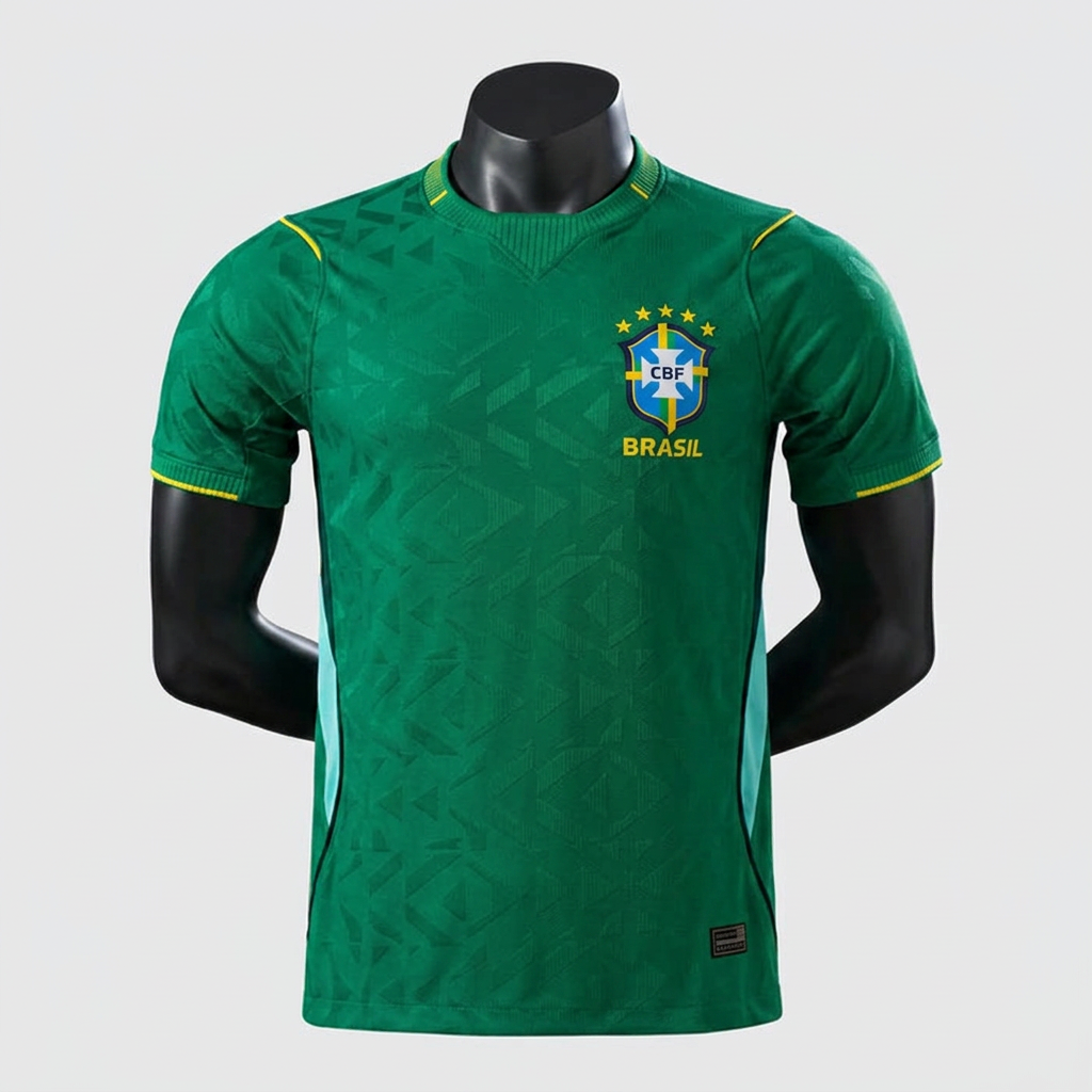 Camisa Brasil Verde Oficial 2026 (Versão Jogador)