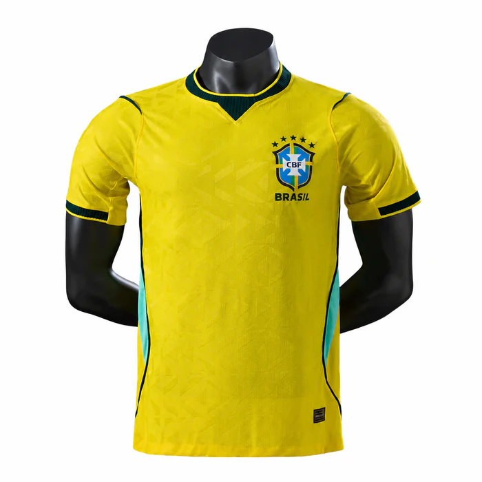Camisa Brasil Amarela Oficial 2026 (Versão Jogador)
