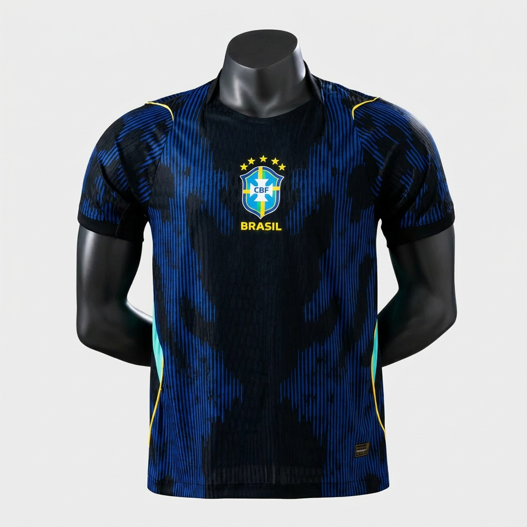 Camisa Brasil Azul Oficial 2026 (Versão Jogador)