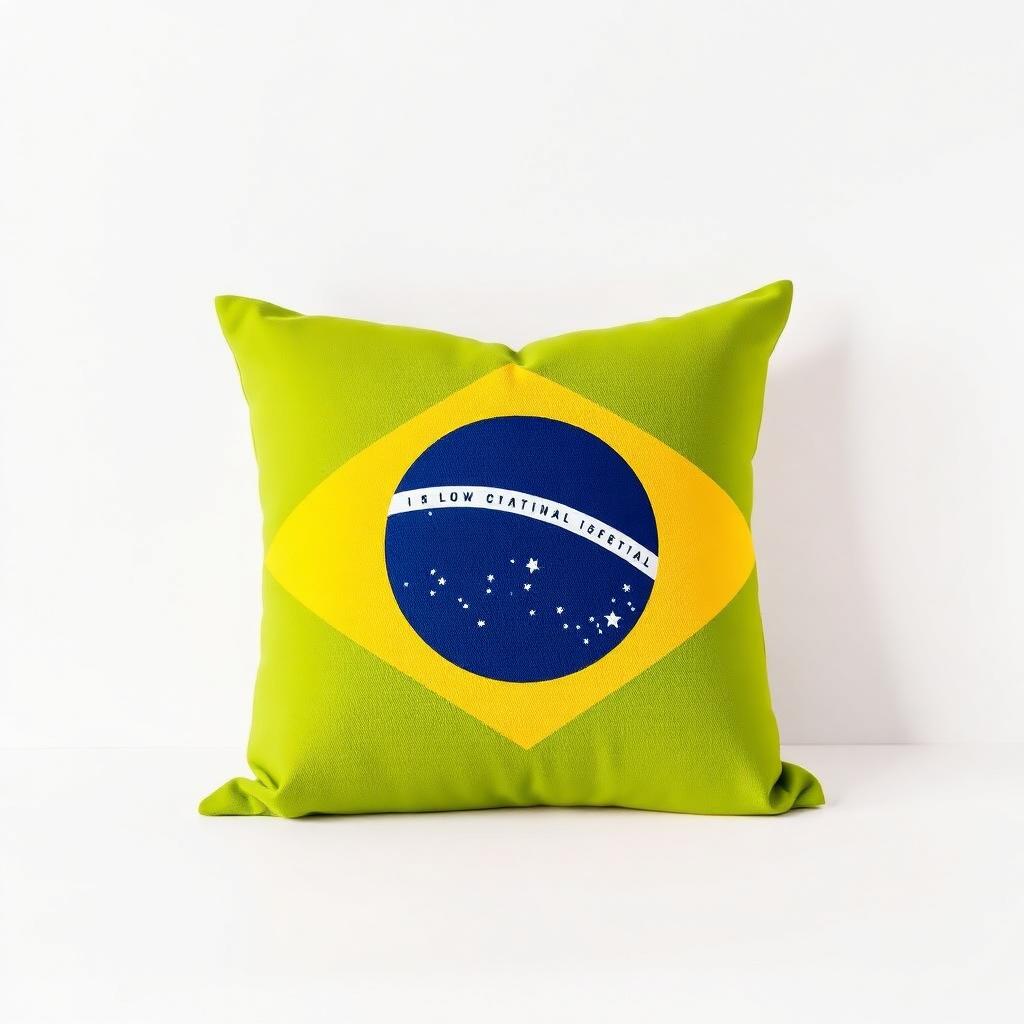 Almofada Decorativa Brasil 40x40cm